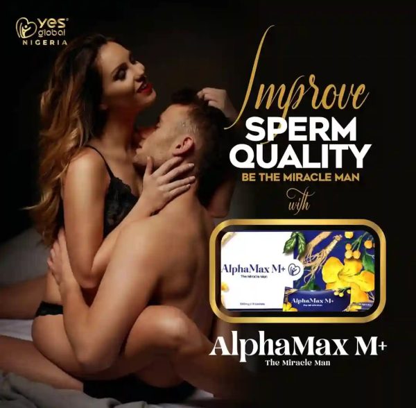 ALPHAMAX M+ Improve Sperm Quality - Be The Miracle Man